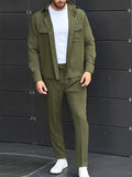Men's Cotton Lightweight Workwear Two-Piece Set
