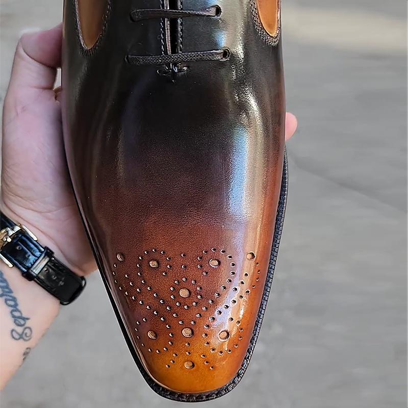 Swan Neck Men's Oxford Shoes